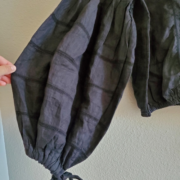 Free People Balloon Sleeve Shirt - Picture 5 of 8